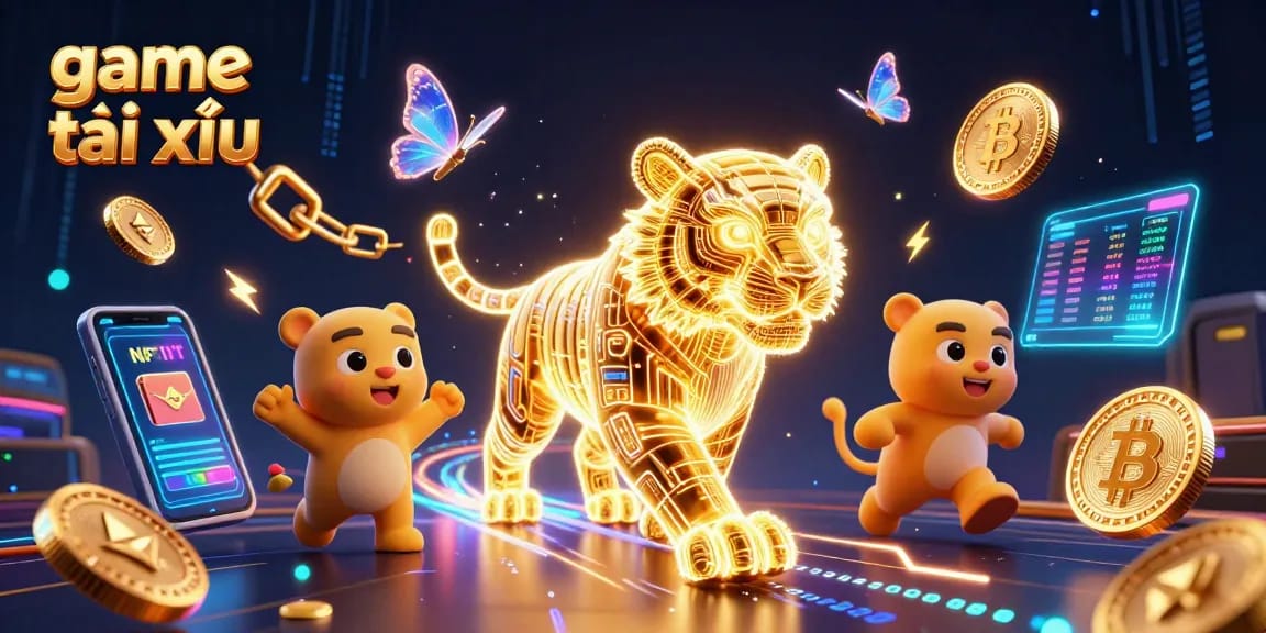 Experience the thrilling game tài xỉu in a vibrant digital casino landscape.