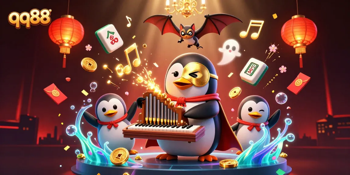 Experience the thrilling qq88 casino environment with a whimsical orchestration of themed elements and vibrant energy.