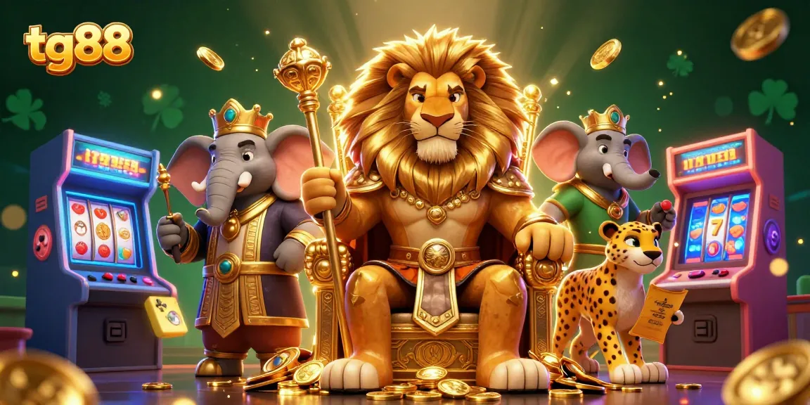 Experience thrilling gameplay with tg88 in this vibrant casino adventure scene.