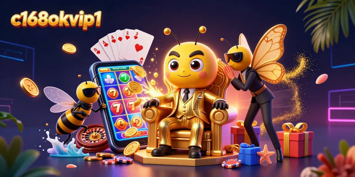 Engage with the vibrant world of c168okvip1's casino experience featuring golden coin rewards and exciting slot gameplay.