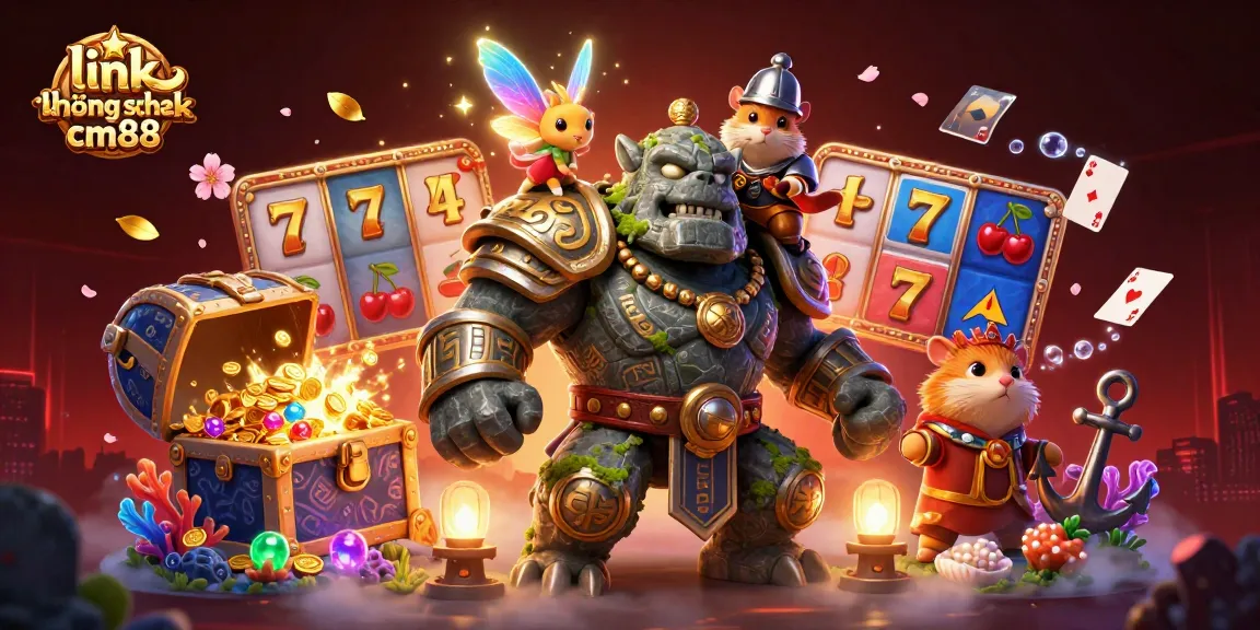Engage with link không chặn cm88 to win at exciting slots with thrilling underwater treasures.