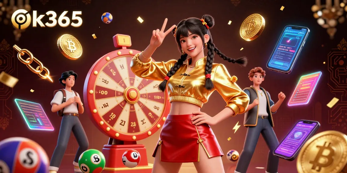 Engage with ok365 and explore vibrant 3D lottery action featuring exciting casino elements.