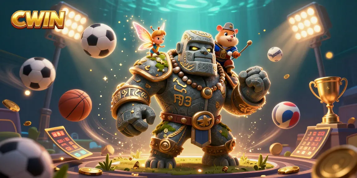 CWIN users immerse in excitement with a dynamic game scene full of action and winning elements.