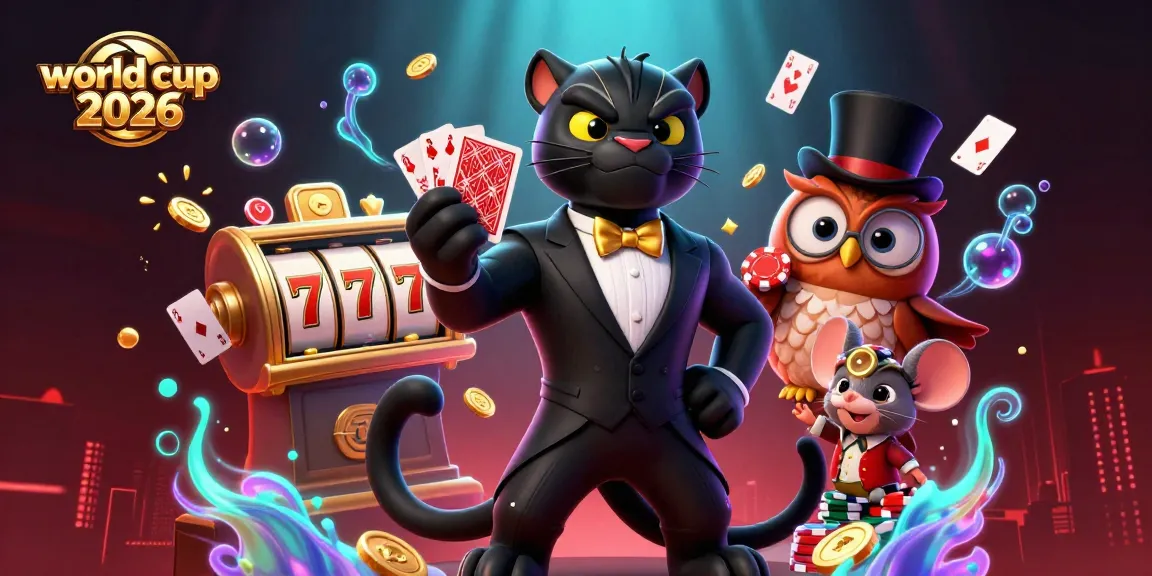 Engage in world cup 2026 excitement with stylish characters and vibrant casino action.