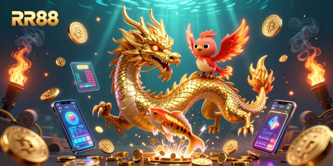Experience thrilling rewards at RR88 with dynamic casino adventures featuring captivating characters and cryptocurrency elements.