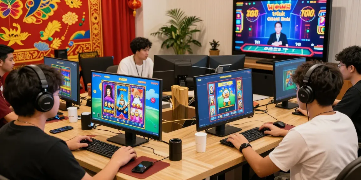 Players experiencing the thrill of Sun win's online gaming with vibrant graphics and engaging atmosphere.