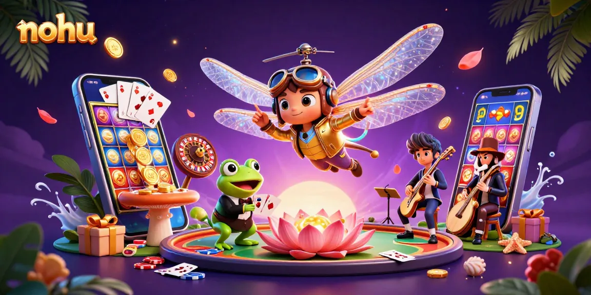 Play slots and win big in the vibrant nohu casino scene filled with fun characters and games.