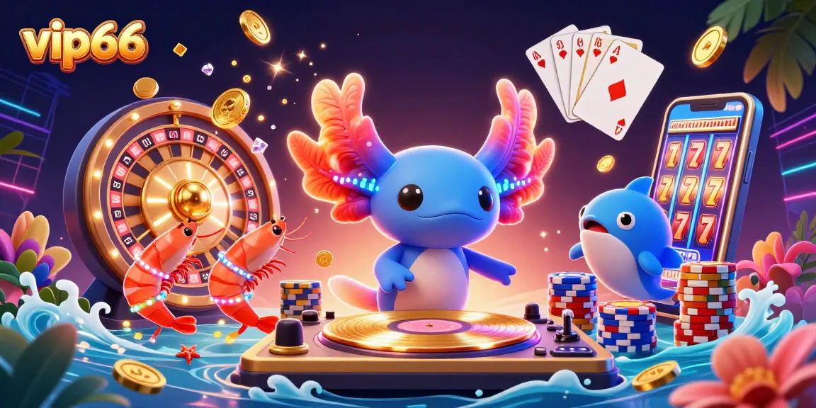 Experience thrilling gameplay at vip66 with dynamic casino action and vibrant character illustrations