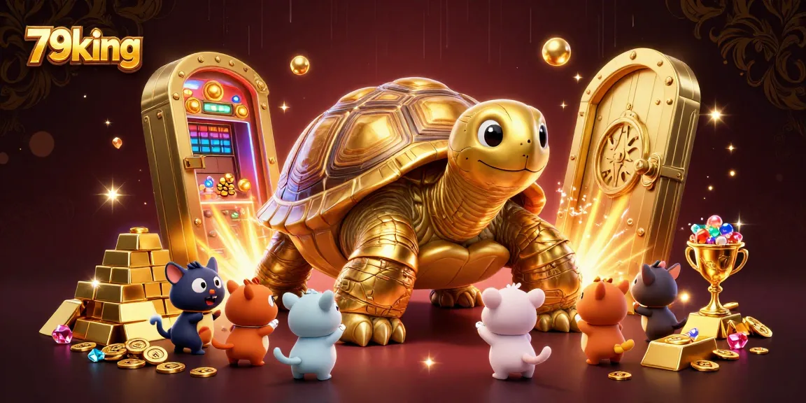 Experience thrilling gameplay with the golden tortoise at 79king's casino extravaganza.