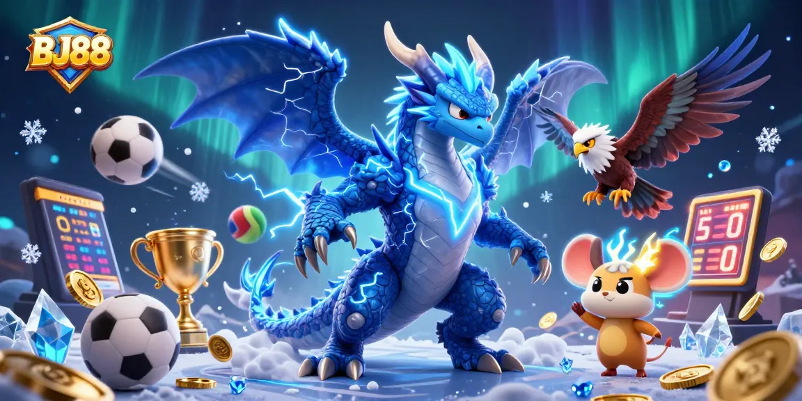 BJ88 brings excitement with dynamic sports betting action featuring vibrant 3D elements.