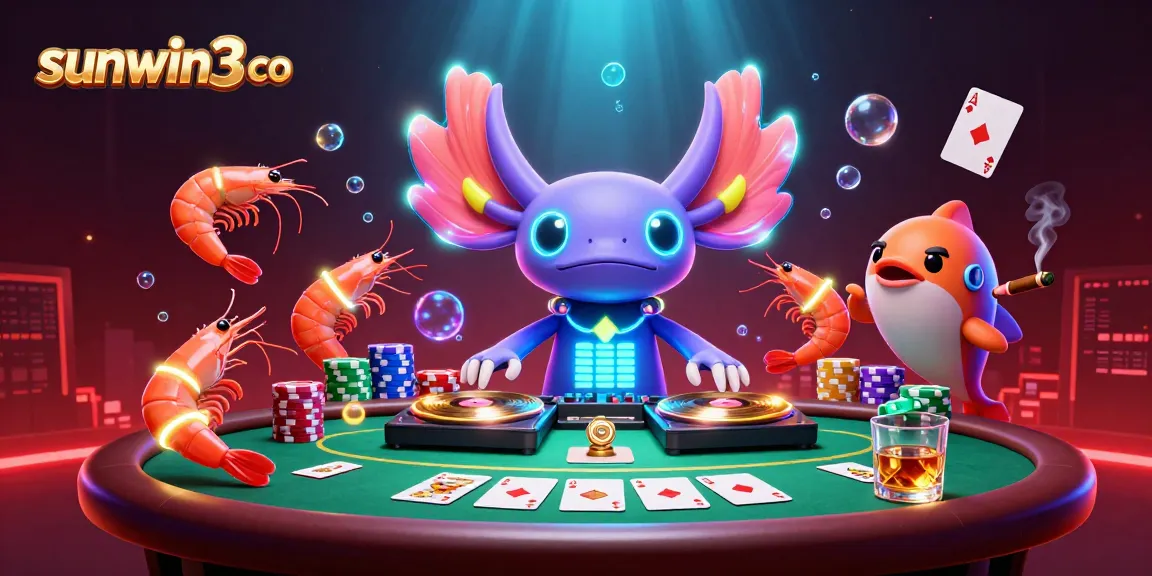 Engage in thrilling gameplay at sunwin3 co with vibrant characters and exciting casino elements.