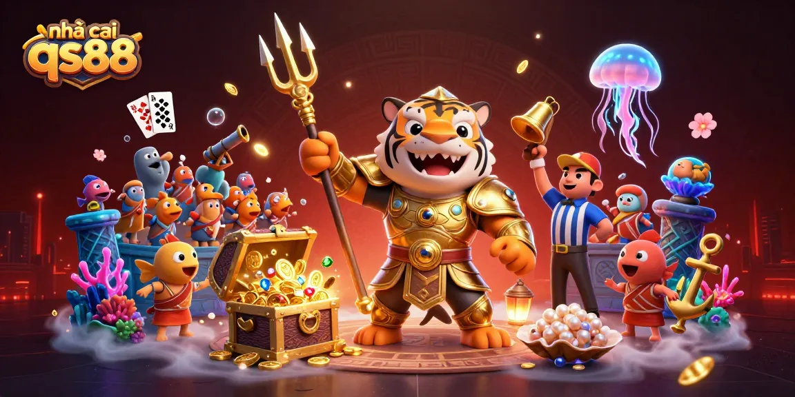 Experience thrilling gaming at nhà cái qs88 with exciting underwater action and dynamic gambling elements.